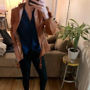 Giorgio Armani 100% lamb skin jacket